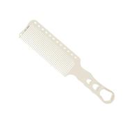 KOSDFOGE Professional Styling Cutting Barber Comb for Salon Hair Stylist Smooth Non-slip Hollow Design [Professional Personal] ABS (Blanco)