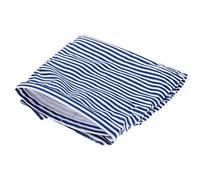KOSDFOGE Soft Breathable Cotton Nursing Cover Baby Breastfeeding Shawl for New Mothers Wave 100 Percent Cotton 35.43 x 25.60 inch (Hidden blue stripes)