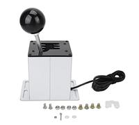 KOSDFOGE USB Gear Shifter PC USB Juego de Simulación H Gearshifter para ATS ETS Dust WRC Sim Racing Games para Logitech G29 G27 G25, para Thrustmaster T300RS/GT Volante, PC para Windows