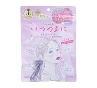 Kose - Clear Turn Sorry Bare Skin Face Mask Whitening Premium Anti-Aging Care Sheet Mask 7 pcs
