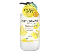 Kose - Natu Savon Select Body Wash White & Rich Moist Yuzu & Honey 500ml