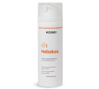 KOSEI | HELIOKOS Crema Protector solar FP 50+ | Crema Solar Cuerpo y Cara | Protege contra los Rayos UVA/UVB | Contiene Vitamina E | Previene de las Quemaduras | Fluido Matificante e Invisible