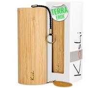 Koshi Campanilla de sonido Tierra - Carillón de viento - Wind Chime Bambú - Para Yoga Meditación Jardín