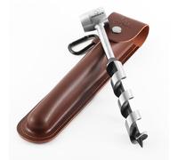 Kosibate Bushcraft Gear, llave de taladro manual para taladrar madera fácilmente, llave de colonos y herramientas de bushcraft, perfecta para tareas de camping y carpintería, taladro de madera de ojo