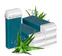 Kosmetex Aloe Vera Cera tinta, cera depilatoria, cálido, Cuidado corporal Depilación Cera, Heiss