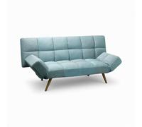 Kosmi Sofá Convertible Clic-Clac/BZ - Sofá Cama Desplegable - Dormir Diario o Casual - Ahorro de espacio - Salón, Estudio, Habitación Amigo (Lagoon Azul)