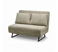 Kosmi Sofá Convertible Clic-Clac/BZ - Sofá Cama Desplegable - Dormir Diario o Casual - Ahorro de espacio - Salón, Estudio, Habitación Amigo (Nami Beige)