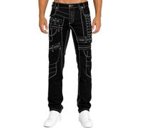 KOSMO LUPO Herren Jeans KM8004-1-bans W33/L32