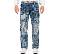 KOSMO LUPO Herren Jeans KM8004-bans W36/L34