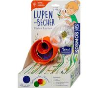 Kosmos 602345 Primer Aprendizaje: Vaso con Lupa, Incluye Accesorios, investigación y Juegos, para niños a Partir de 4 años, Juego de investigación, Juguetes educativos para Interiores y Exteriores,
