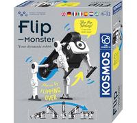 KOSMOS 617394 Flip-Monster, Dynamik-BOT, Robot de construcción con Innovador accionamiento de vuelco, Robot de Juguete para niños a Partir de 8 años, Kit de construcción de tecnología, Caja de