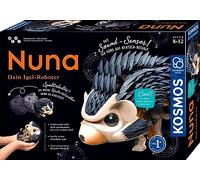 Kosmos 620066 Nuna - Tu Robot de Erizo, Kit de construcción robótica, rodar hacia atrás aplaudiendo, Correr, Colocar Espinas, Juguete para niños, Modelo biónico, Caja de experimentos a Partir de 8 -