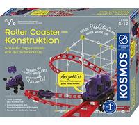Kosmos 621032 Roller Coaster, experimentos rápidos con la Gravedad, construyen ferrocarriles y empiezan a experimentar, para niños a Partir de 8 - 12 años en física