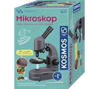 KOSMOS 636098 - Microscopio para niños, Color Blanco