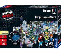 KOSMOS 682200-Puzzle de criminalidad: Los Tres Estrella robada Die DREI Kids Puzzle de Crimen, Color Negro (682200)