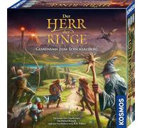 Kosmos 682804 El Señor de los Anillos - Juntos a la montaña del Destino, Juego Familiar cooperativo, para 1-4 Personas, a Partir de 10 años, Juego de Aventura, emocionante Juego de Mesa