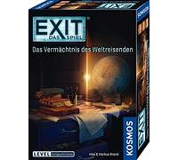 Kosmos Juego de escape Exit® – Das Vermächtnis Des Weltreisenden – Nivel Advange 1-4 jugadores 12+