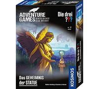 Kosmos 682835 Adventure Games Die DREI ??? - El Secreto de la Estatua, descubre la Historia, emocionante Juego de Aventura de fantasía para 1 a 4 Personas, a Partir de 12 años