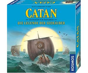 Kosmos 682972 Catan - Escenarios para Marineros - La Leyenda de los Piratas de mar, expansión a los Marineros de expansión, para 3-4 Personas a Partir de 10 años, colonos de Catán
