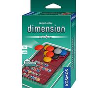 Kosmos 683306 Dimension - Brain Games, Juego de Habilidad, Juego en Solitario a Partir de 8 años, Trotar Cerebral con 200 tareas, práctico para Viajar, Braint Teaser para los Fans de Knobel