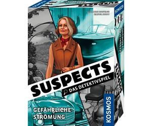 KOSMOS 683658 Suspects - Peligroso Flujo, el Juego de Detectives, Juego de Crisis, emocionante Juego de Mesa como Crimen para determinar, Recopilar Pistas, Resolver Caso de Asesinato, a Partir de 12