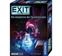 Kosmos 683689 Exit - Das Spiel - Die Akademie Der Zauberkunste, Level: Einsteiger, Escape Room Spiel, Exit Game für 1 bis 4 Spieler AB 10 Jahren Ein einmaliges Gesellschaftsspielungsspiel