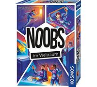 Kosmos 683771 Noobs - En el Espacio, domina Las misiones espaciales Juntos, Divertido y comunicativo, Juego de Cartas para 3 - 5 Personas, a Partir de 10 años, Juego de Fiesta, Juego de Viaje, Regalo