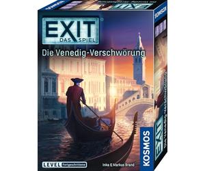 Kosmos 684396 Exit - El Juego - La conspiración de Venecia, Nivel: avanzado, Juego de Escape para 1 a 4 Jugadores a Partir de 12 años, un Juego de Mesa único