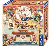 Kosmos 684648 3 Ring Circus, Juego de Mesa para Adultos a Partir de 12 años, Juego de Estrategia, Juego de Mesa para 1-4 Jugadores, Circo de Senderismo en los Estados Unidos al Final del Siglo 19