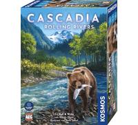 Kosmos 684747 Cascadia Rolling Rivers, Juego Familiar para 1-4 Personas a Partir de 10 años, Juego de Dados para el Juego del año 2022, Juego de Mesa