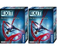 Kosmos 685065 Exit® - El Juego La última imaginación, Nivel: avanzado, Juego de Escape para 1 - 4 Jugadores a Partir de 12 años, un Juego de Mesa único (Paquete de 2)