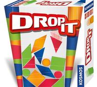 Kosmos 692834 Drop It, Juego de Habilidad para 2 - 4 Jugadores a Partir de 8 años, el Juego rápido con Habilidad y táctica, Juego Familiar rápido y Rico en actios