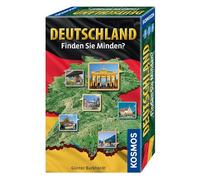 Kosmos 711412 Alemania - Buscar a Minden? El Juego de Regalo para 2 - 4 Personas a Partir de 10 años, también como ampliación para el Gran Juego, Juego de Viaje, Regalo