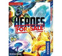 Kosmos Juego de cartas Heroes for Sale – Baraja coleccionable de superhéroes para 2 jugadores