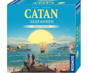 Kosmos Catan - Seefahrer: Spiel | Juego de mesa para 3-4 personas a partir de 10 años, juego familiar, solo jugable con juego base