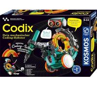 Kosmos-Codix-Tu Robot de codificación mecánica Juguetes, Color experimentierkasten, 29 x 42.6 x 8 cm (620646)