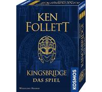 KOSMOS Ken Follett 682095 Kingsbridge - El Juego, Juego de Cartas para la Novela del Autor del éxito, Juego de Mesa a Partir de 10 años, para 1 - 5 Personas, con Reglas Sencillas