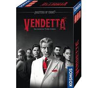 Kosmos Masters of Crime Vendetta 683825 - Juego de Escena de Crimen para Adultos, Juego de Aventura de Thriller, Juego de Salida, Juego de Crisis