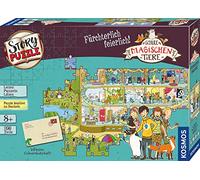 Kosmos Schule Der magischen Tiere - Story Puzzle: Fürchterlich feierlich!: Kinderspiel
