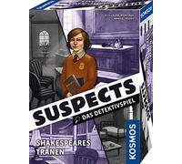 Kosmos-Suspects-4-Lágrimas de Shakespears Suspects Krimi Juego, Color marrón, S (683634)