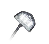 KOSO 10007118 - Iluminación LED para matrícula SPEED, color negro, certificado E, universal