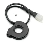 KOSO Interruptor de mango calefactor tipo K con 5 niveles de color | OEM KB004000 para puños calefactables Koso AX065MH0, AX065KH0