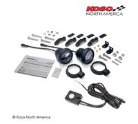 KOSO Kit de faros antiniebla Aurora LED
