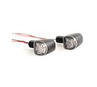 KOSO Nano - Luz trasera LED (14 x 10 mm, M6), color negro mate