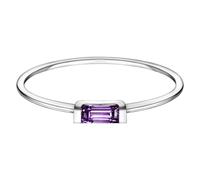 kosopse Gürtel Mit 2 Ringen Damen - Anillos apilables para mujer con anillo cúbico para mamá, regalo para el día de la madre, joyería para esposa, caja de anillos para 2 anillos, 5, Metal, Sin piedras