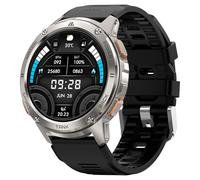KOSPET Tank T3 Reloj Inteligente Hombre, batería de Gran Capacidad, 50 m, Impermeable, 1,43 Pulgadas, AMOLED, brújula/altímetro/Llamada Bluetooth, frecuencia cardíaca, Seguimiento del