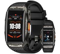 KOSPET Tank X2 Ultra Reloj Inteligente Hombre GPS, 1,64'' AMOLED Curva 3D Display, 50m Impermeable, Cuerpo de Acero Inoxidable Fitness Tracker con Altímetro, 170+ Modos de Deportes (Android&iOS)