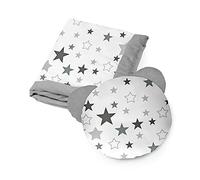 Kospu juego de cama de almohada y manta para niños y jóvenes adolescentes, tejido de algodón y terciopelo, relleno 100% poliéster, manta para dormir 135 x 100 cm, almohada de dormir de oso æ50 cm