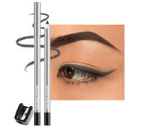 KOSRA Delineador de ojos mate resistente al agua, delineador de ojos Crayon | Suave, suave, sin tirones con alto pigmento y acabado a prueba de salpicaduras. El juego de maquillaje diario duradero