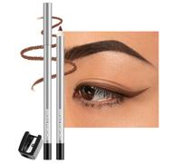 KOSRA Delineador de ojos mate resistente al agua, delineador de ojos Crayon | Suave, suave, sin tirones con alto pigmento y acabado a prueba de salpicaduras. El juego de maquillaje diario duradero